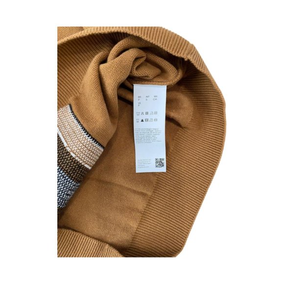 NWT Men's Hugo Boss Signature-Stripe Virgin Wool Sweater Size M, L, XL - Picture 3 of 6